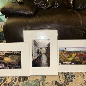 Vintage unique rare signed Ginny ganong and numbered prints